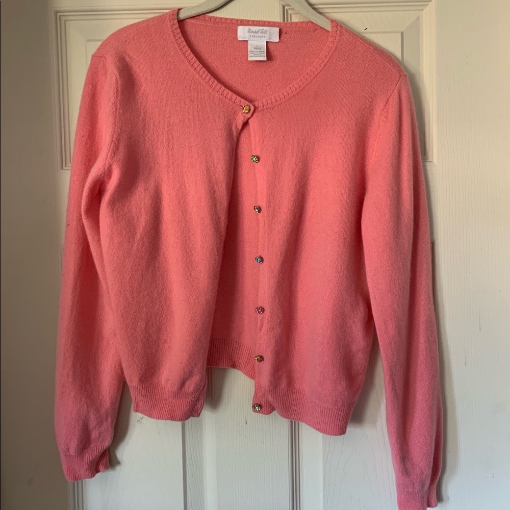 GIRLS MARSHALL FIELD’S CASHMERE SWEATER